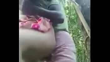 Desi Indian girl hard fuck in jangol in forest fuck  by his boyfriend video