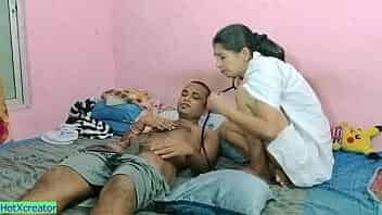 Sexy Doctor checking his big penis!! Hot Hindi Sex video