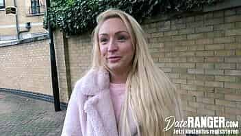 REAL HOOKUP: Naive Blonde UK Bimbo Slut AMBER DEEN and German Muscular Douchebag Bodo -  - Get a DATE on DATERANGER.com! NOW! video