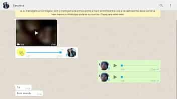 VAZOU PAPO NO WHATSAPP COM IMAGENS DE PUTARIA E FICOU FAMOSA NA CIDADE AONDE MORA NO RIO GRANDE DO SUL video