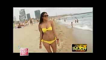 Hot Indian MILF On Barcelona Beach video