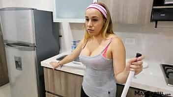 Dirty teen latina maid video