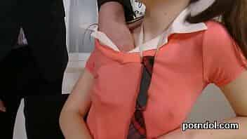 Older teacher fingers and plows stripped fantastic cutie video